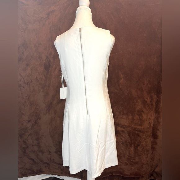 ⭐️ NWT- 1.STATE Womens White Lace Up A-Line Dress- size 4 - Picture 4 of 11